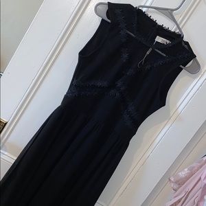 Black Dress with lace detailing